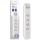 Qoltec Listwa antyprzepięciowa - 4 gniazda, 2x USB, 1.8m biała - 1122589 - zdjęcie 2